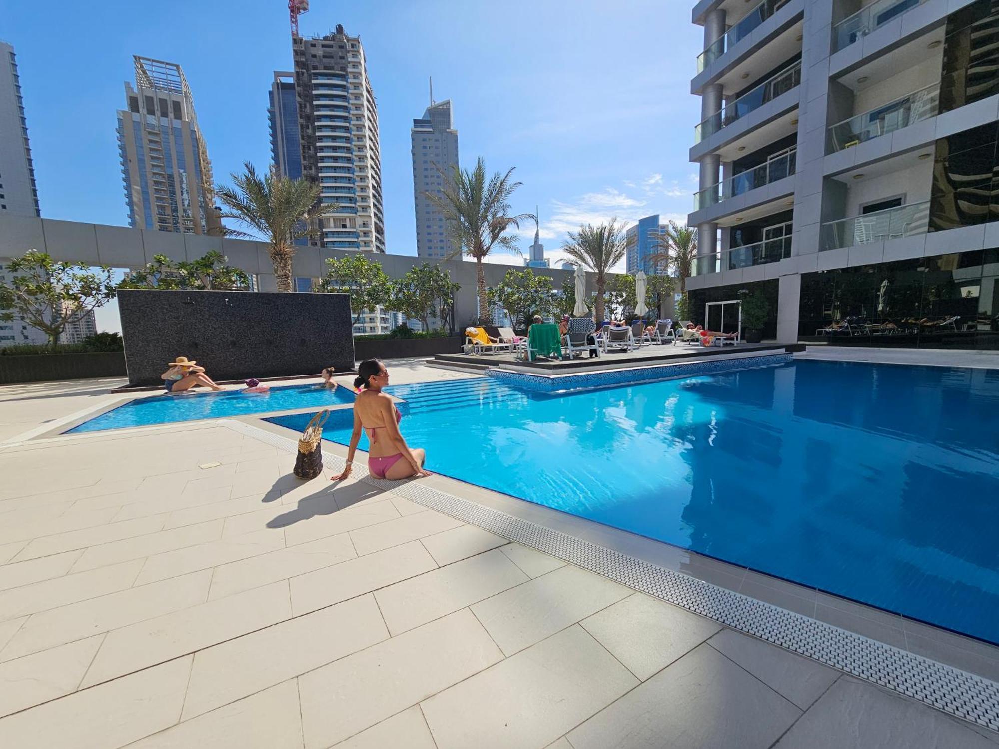 Jbr Beach & Marina Walk I Ain Dubai View I 1 Bdr Экстерьер фото