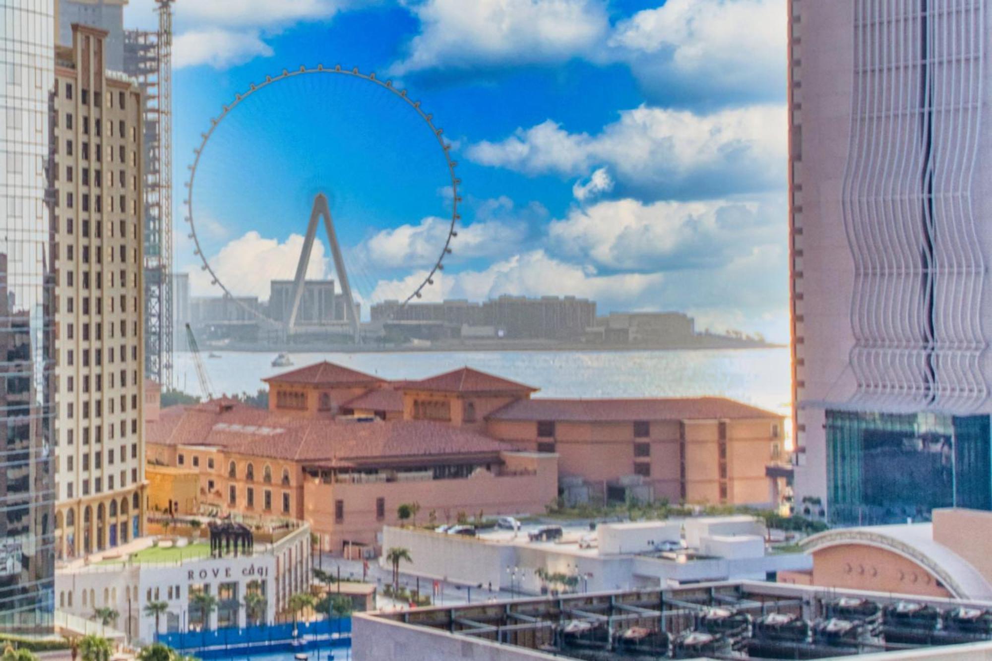 Jbr Beach & Marina Walk I Ain Dubai View I 1 Bdr Экстерьер фото
