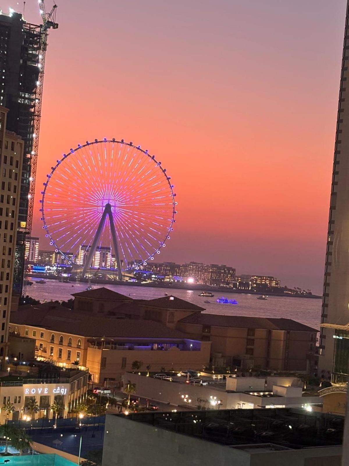 Jbr Beach & Marina Walk I Ain Dubai View I 1 Bdr Экстерьер фото